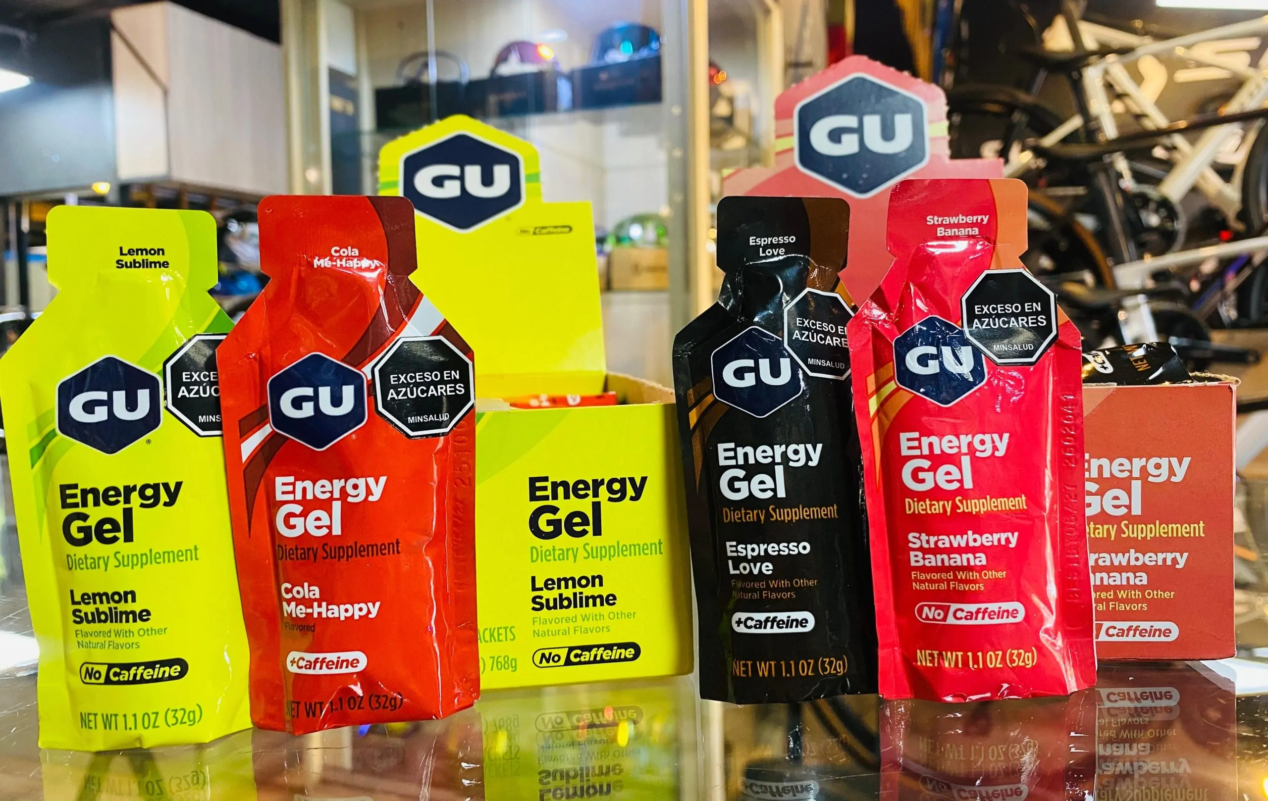 GEL GU ENERGY GEL ENERGETICO CON CAFEINA 32G - Imagen 2