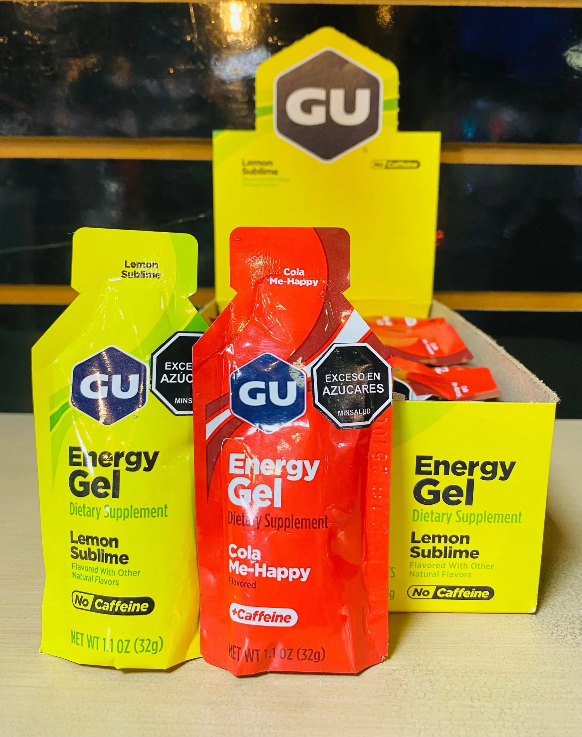 GEL1 GU ENERGY GEL ENERGETICO CON CAFEINA 32G - Imagen 3