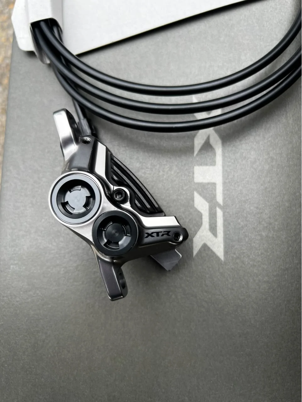 JUEGO DE FRENOS MTB DISCO HIDRAULICOS BL/BR-M9220 XTR 4 PIST (501529) - Imagen 3