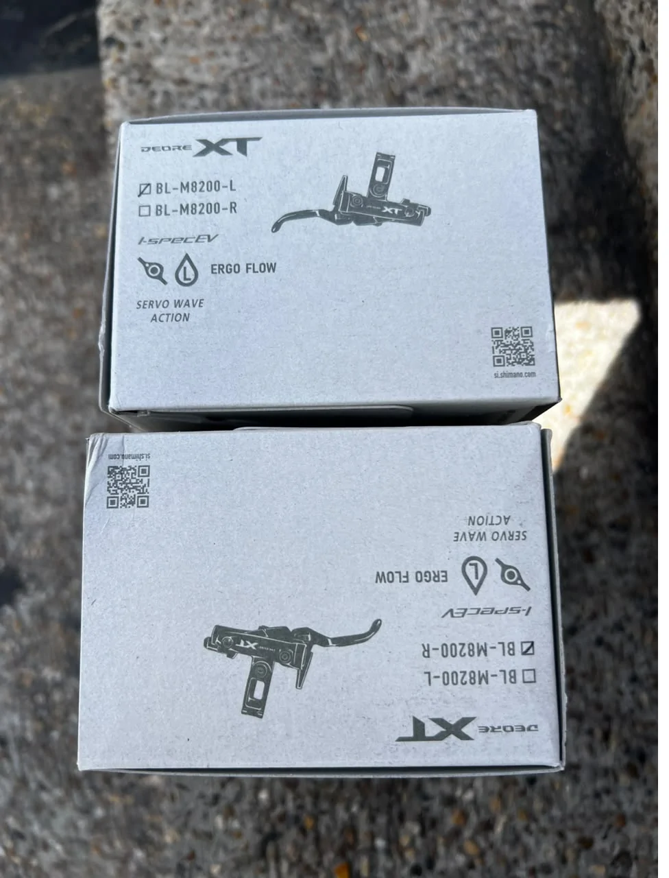 PALANCA XTR 2 PALANCAS DE FRENO BL-M8200 L/R XT SHIMANO - Imagen 2