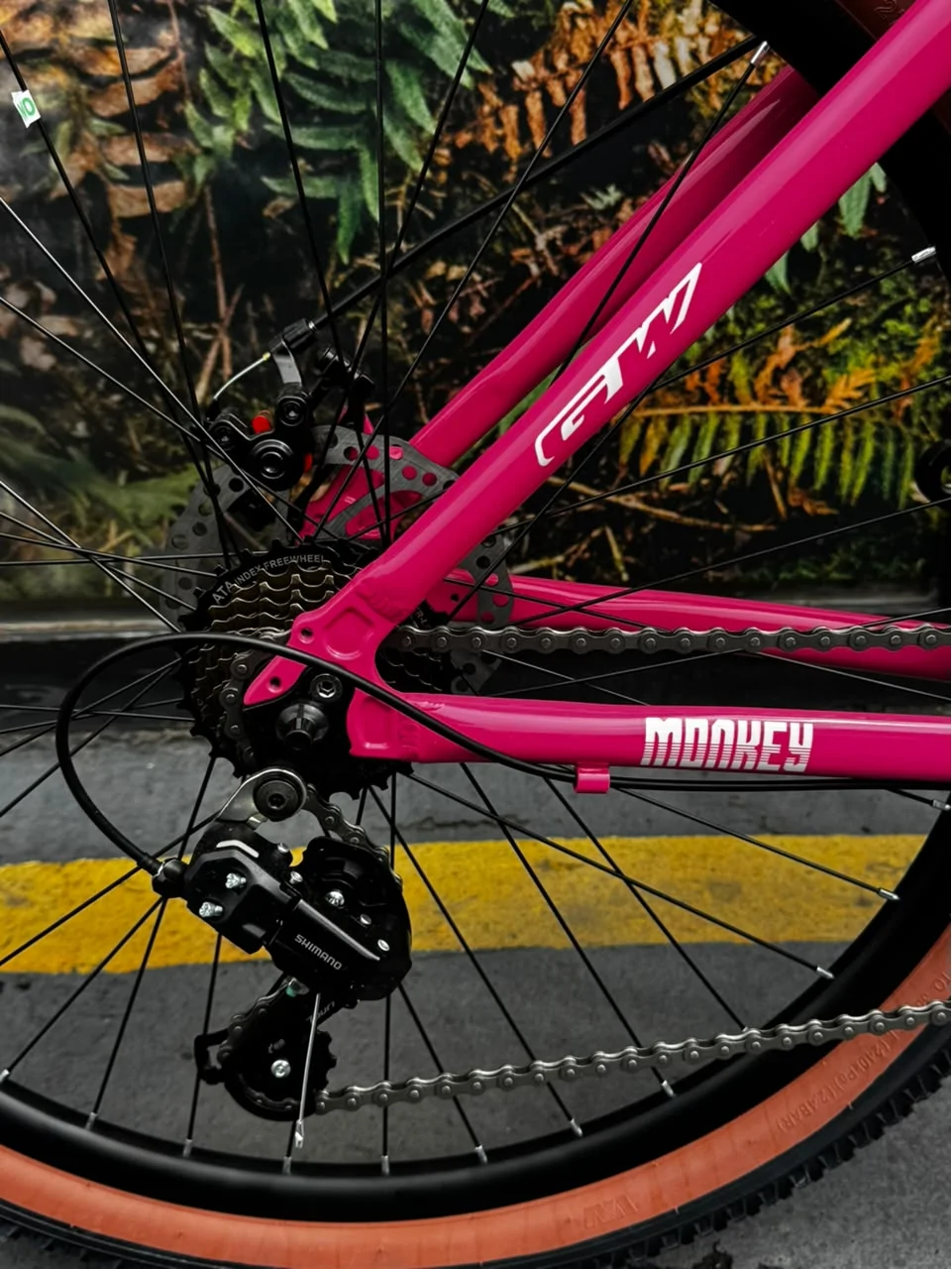 monkey rosada 1 BICICLETA GW MONKEY DAMA/NIÑA 27.5 (060730) - Imagen 5