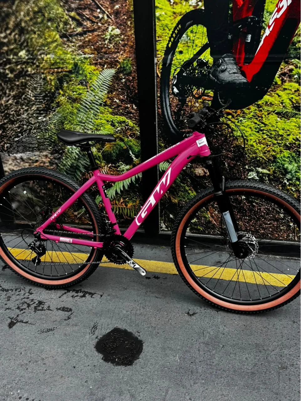 monkey rosada BICICLETA GW MONKEY DAMA/NIÑA 27.5 (060730) - Imagen 1